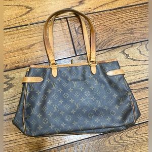 Authentic LOUIS VUITTON, Monogram Batignolles Horizontal